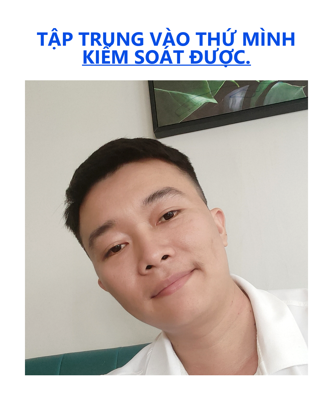Poster MaiGiao — kiên nhẫn và giữ năng lượng